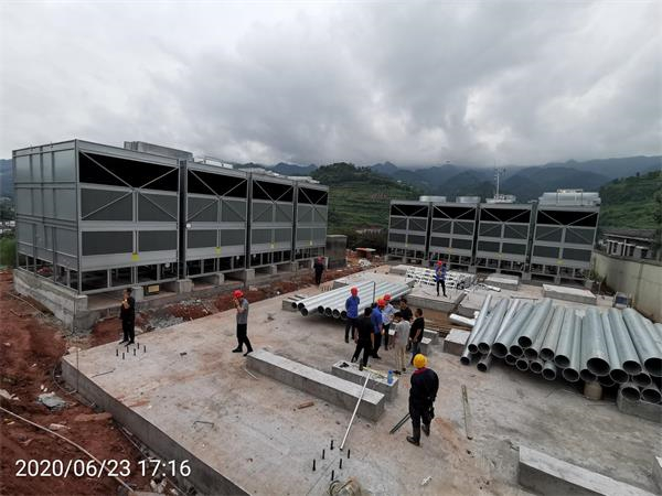 影響閉式冷卻塔冷卻效率的原因(橫流式閉式冷卻塔)