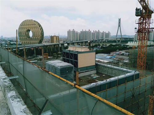 橫流冷卻塔安裝場地的要求介紹(開式橫流冷卻塔)